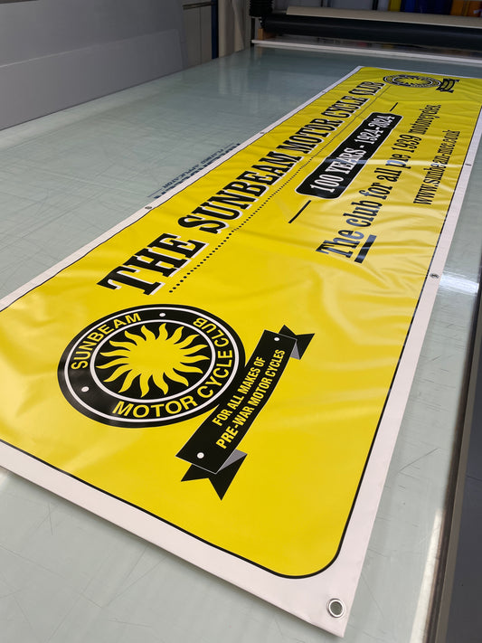Printed Banner - Hemmed and Eyletted